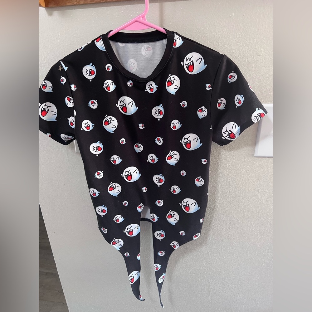Mario ‘boo’ tie front